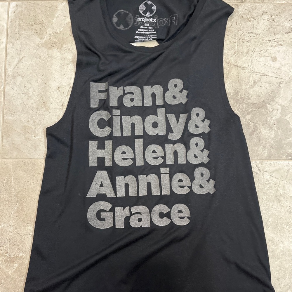 Project X CrossFit muscle shirt